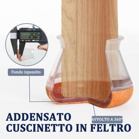 Gommini per sedie