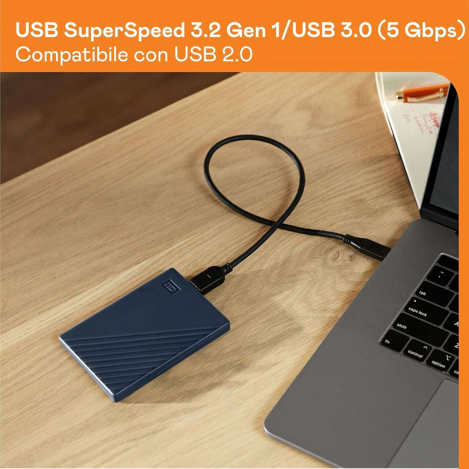 Hard disk esterno ‎WD da 2TB per Mac amazon