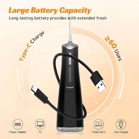 Idropulsore dentale batteria