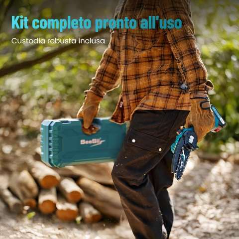Kit completo mini motosega