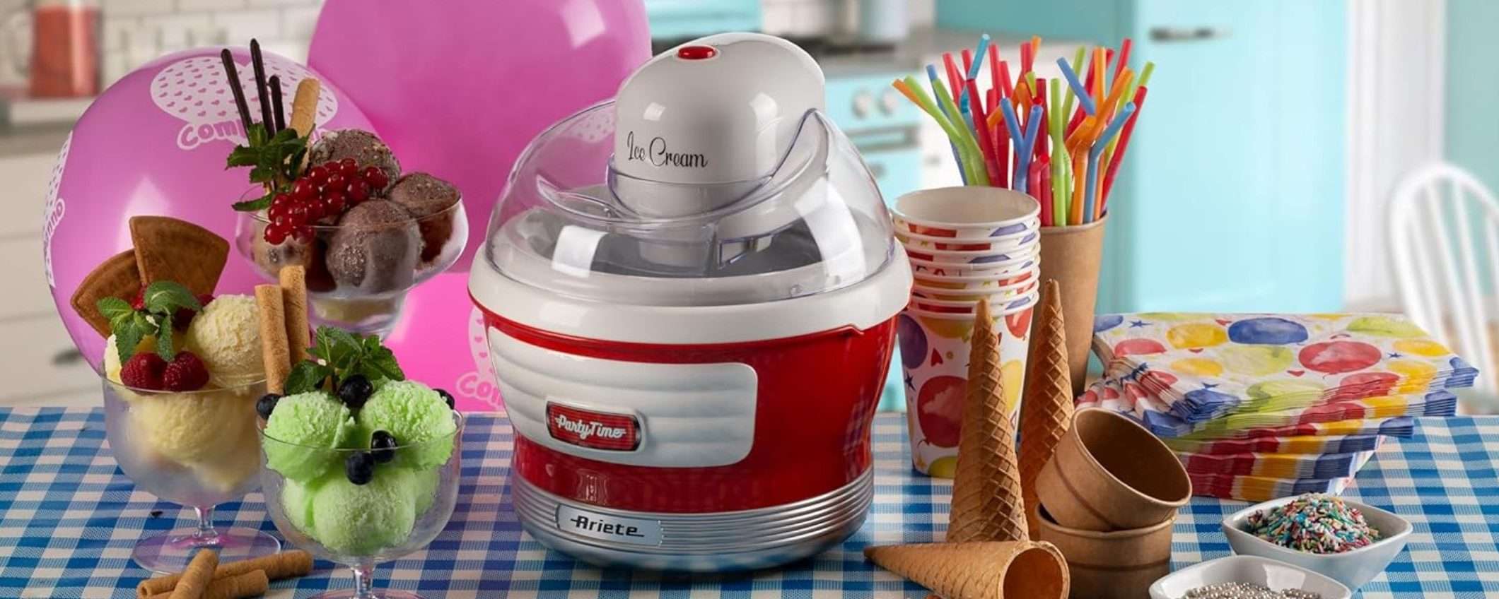 La macchina per fare il gelato in casa di Ariete è in OFFERTA su Amazon La macchina per fare il gelato in casa di Ariete è in OFFERTA su Amazon