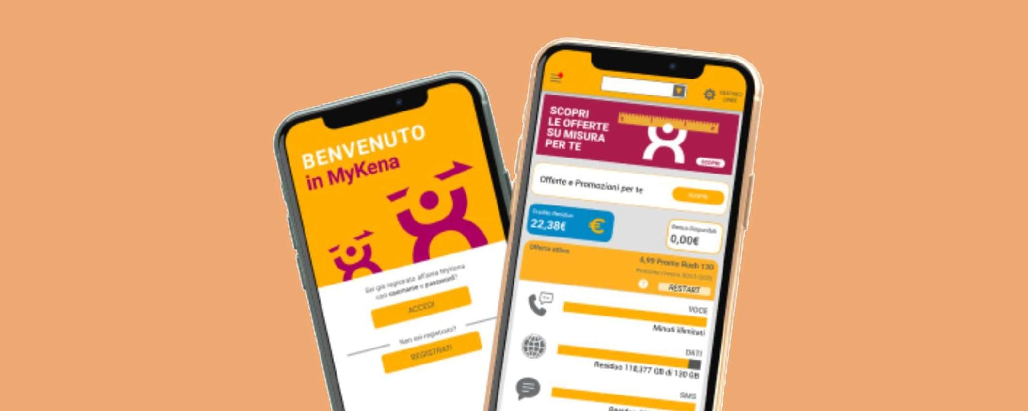 Kena 5G: offerte da 5,99 € al mese con primi due mesi gratis Kena 5G: offerte da 5,99 € al mese con primi due mesi gratis