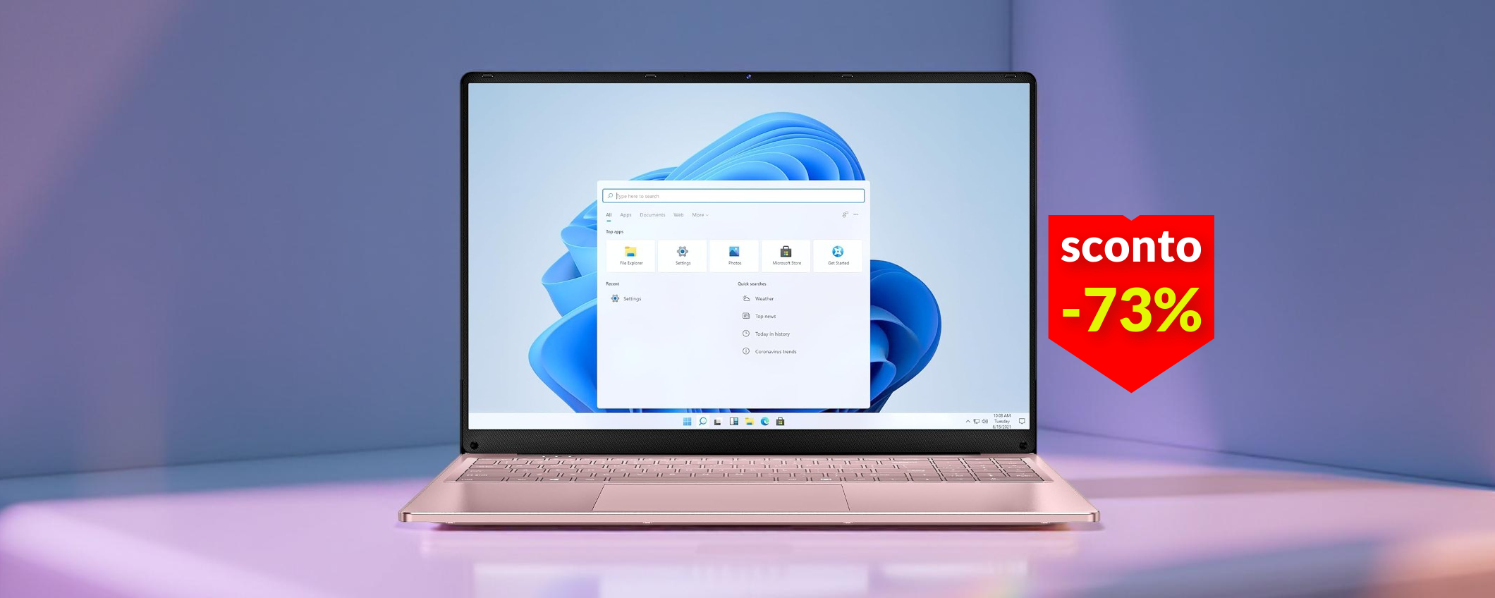 Windows 11 Pro, SSD 1TB, RAM 16GB: è il portatile dei sogni ad appena 349€