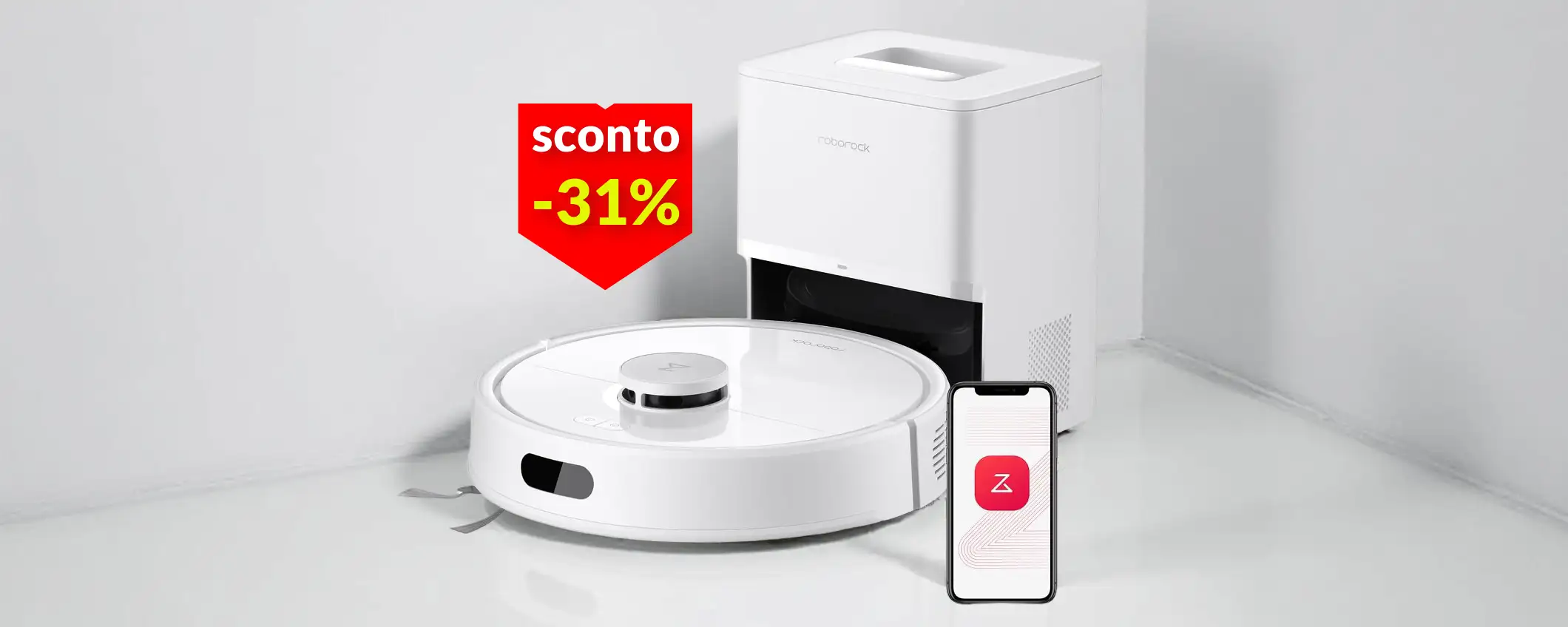 Robot aspirapolvere a 269€ (-31%): pulisce al posto tuo per 150 minuti