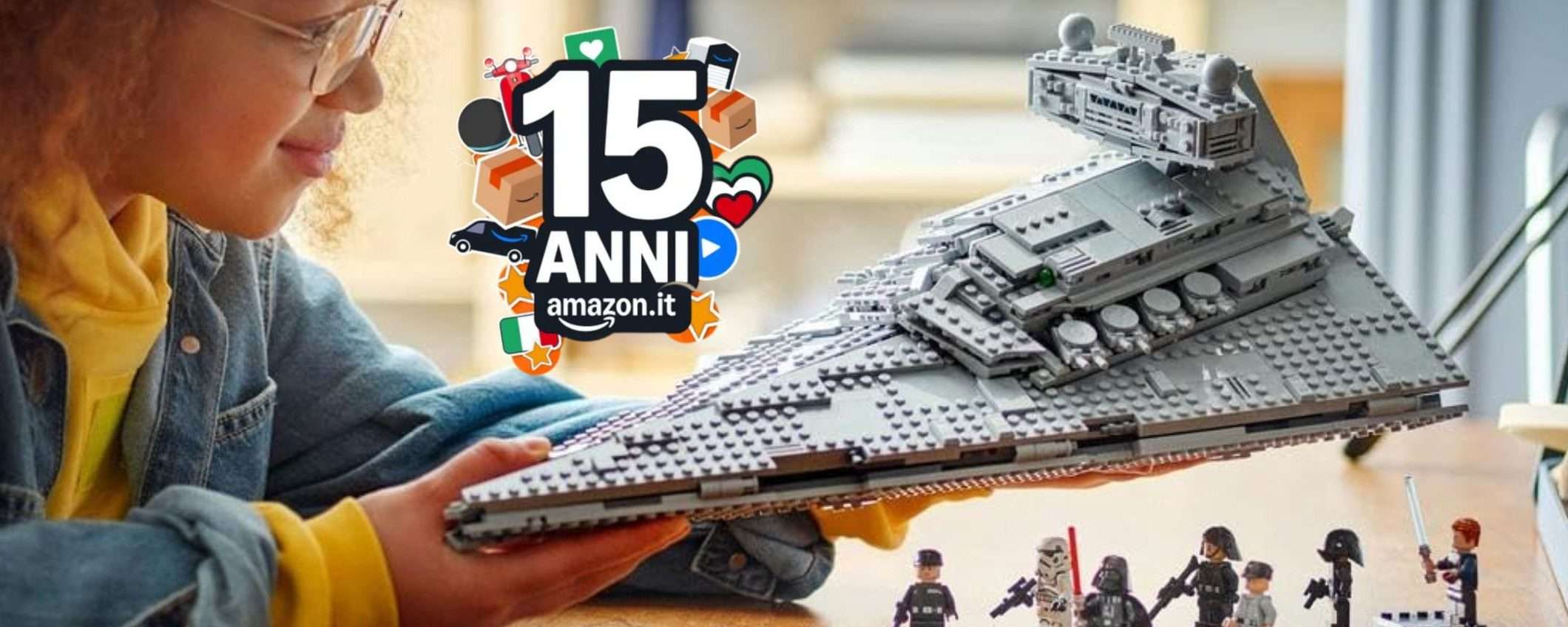 LEGO Star Wars Star Destroyer in offerta lampo per i 15 anni Amazon LEGO Star Wars Star Destroyer in offerta lampo per i 15 anni Amazon