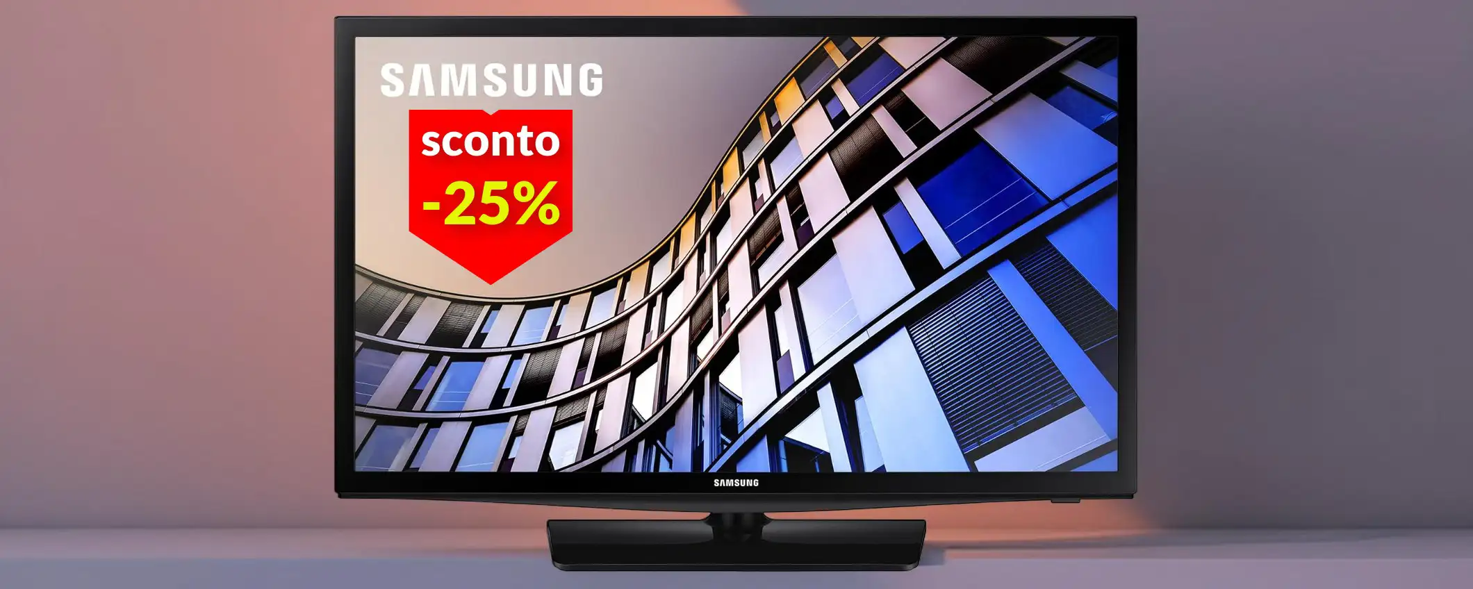 Samsung svende la sua eccellente smart TV da 24 pollici con HDR a soli 179€ Samsung svende la sua eccellente smart TV da 24 pollici con HDR a soli 179€