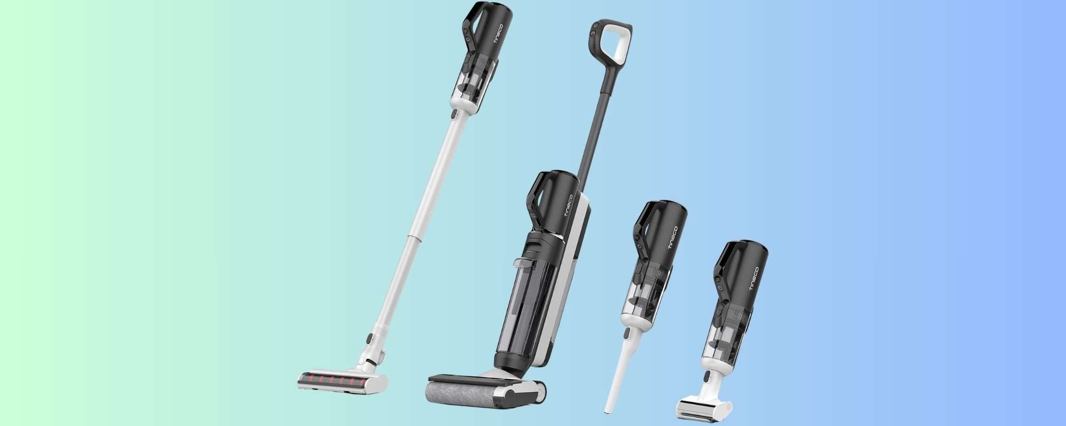 Lavapavimenti, aspirapolvere e aspirabriciole: il POTENTE 3-IN-1 in offerta Amazon