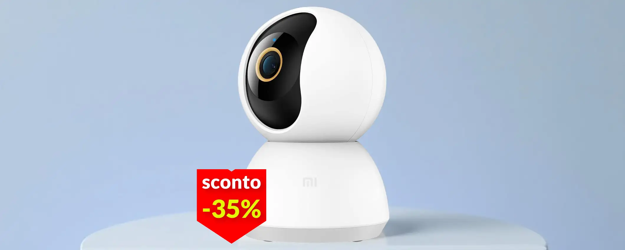 Xiaomi Smart Camera 2K con AI e visione notturna: l'affare è totale a 35€