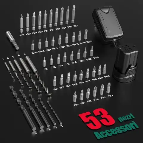 accessori trapano avvitatore