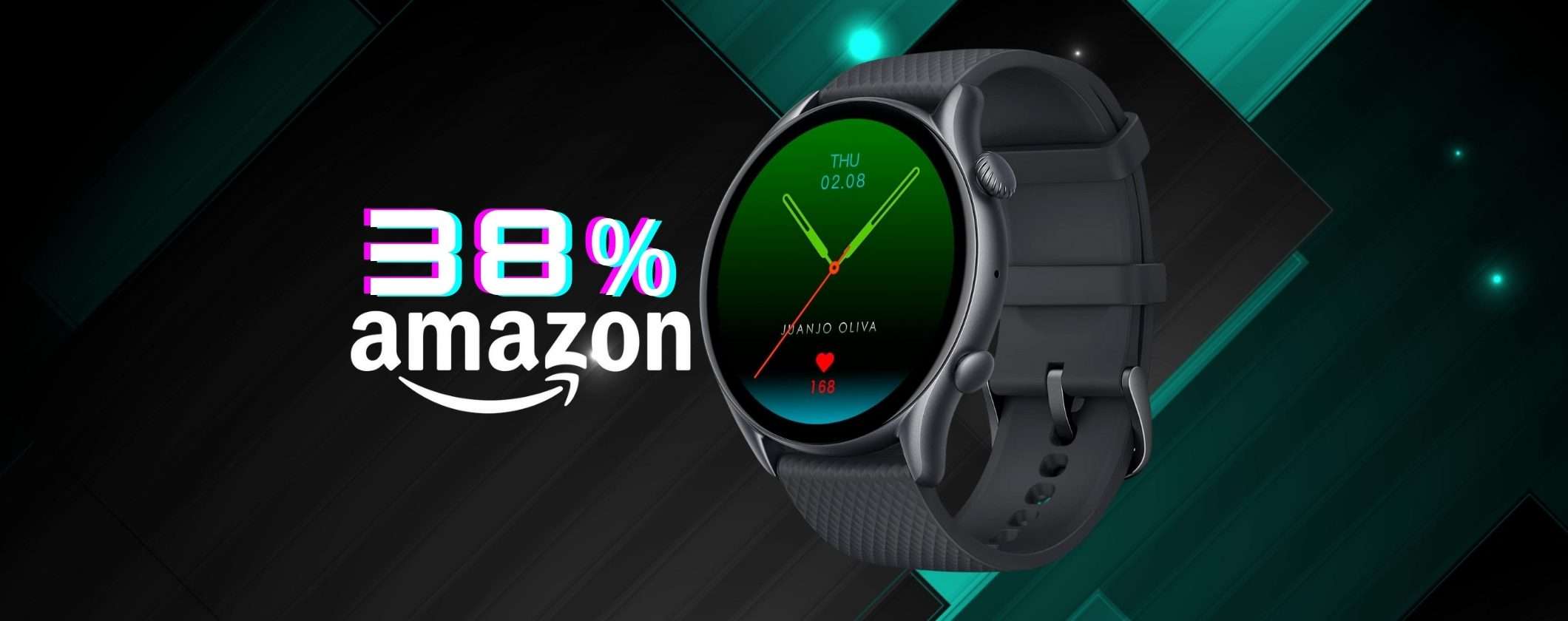 Amazfit GTR 3 Pro in offerta bomba su Amazon: ora non ha rivali
