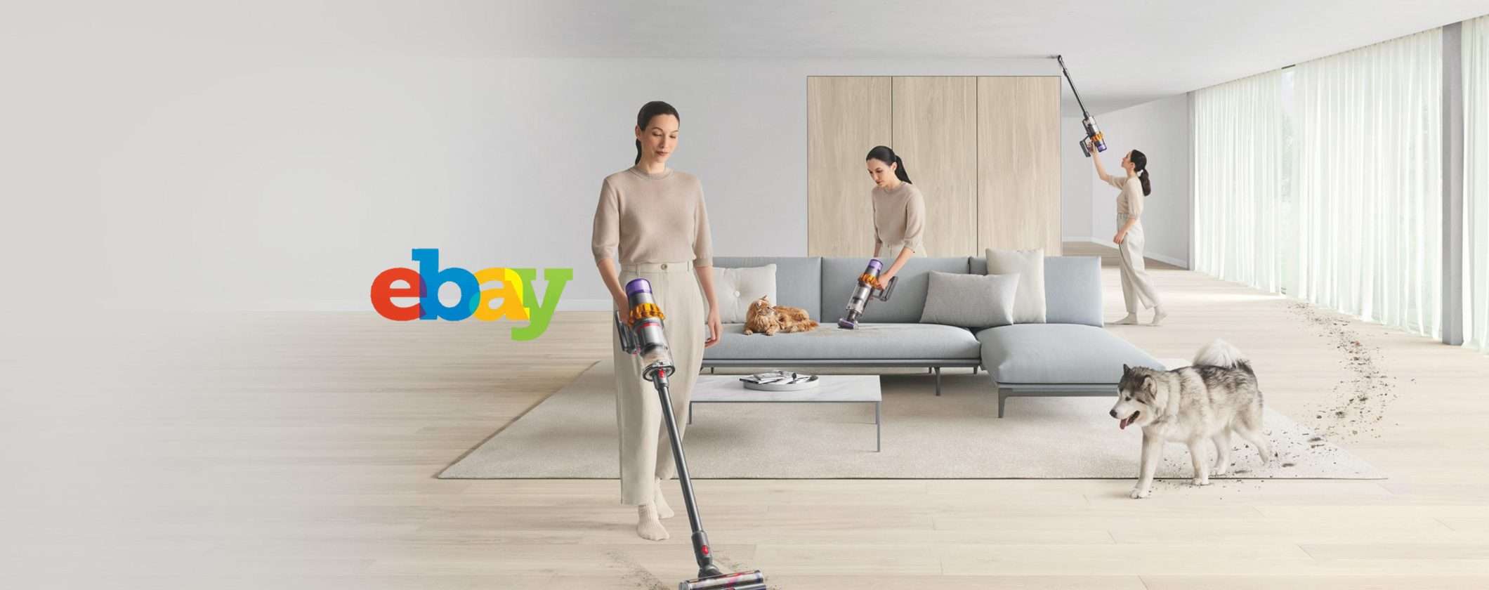 Aspirapolvere Dyson V15: 250€ di SCONTO su eBay ORA
