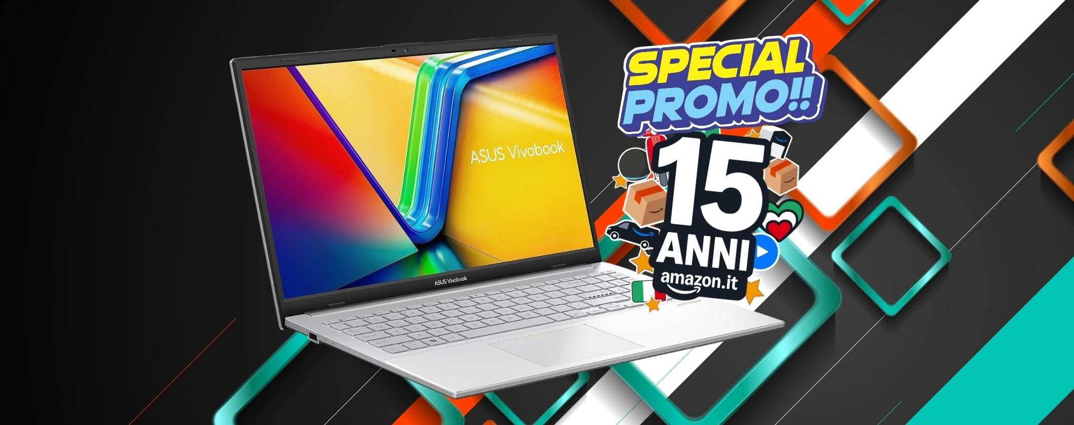 ASUS Vivobook Go 15 è in offerta a tempo su Amazon a un prezzo speciale
