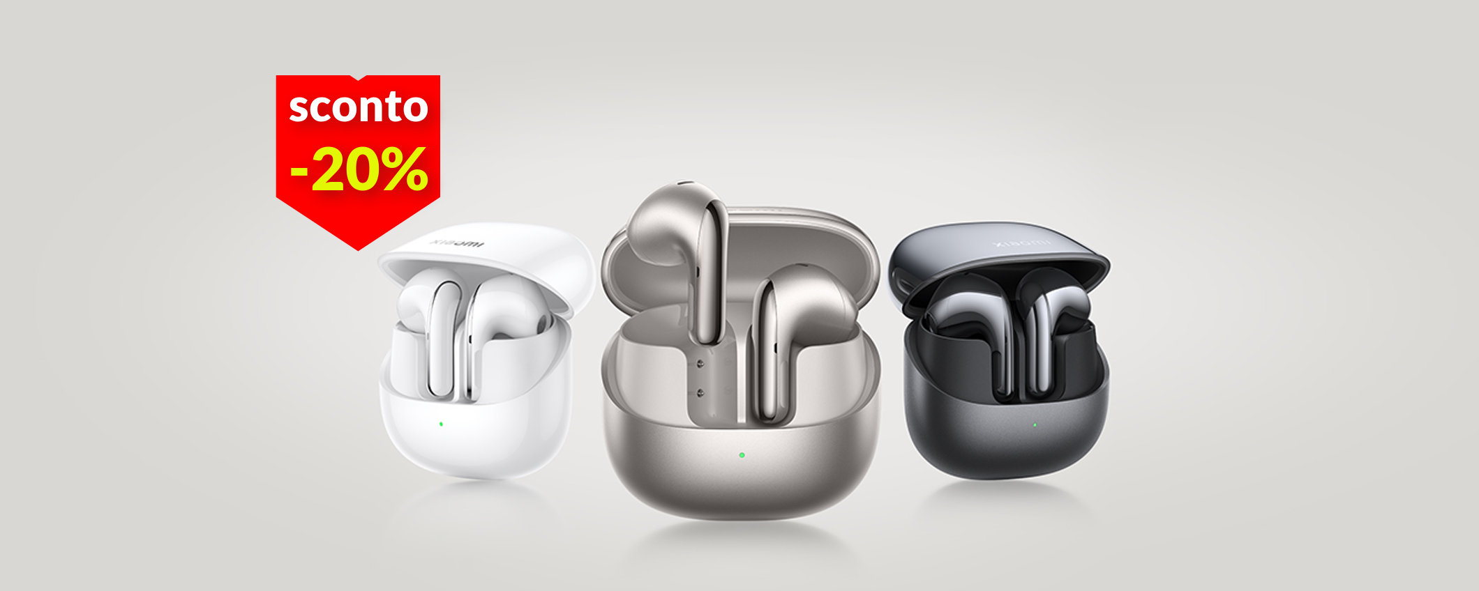 Xiaomi Buds 5 con audio Hi-Res e 30 ore di ascolto: a 79€ sono imbattibili Xiaomi Buds 5 con audio Hi-Res e 30 ore di ascolto: a 79€ sono imbattibili