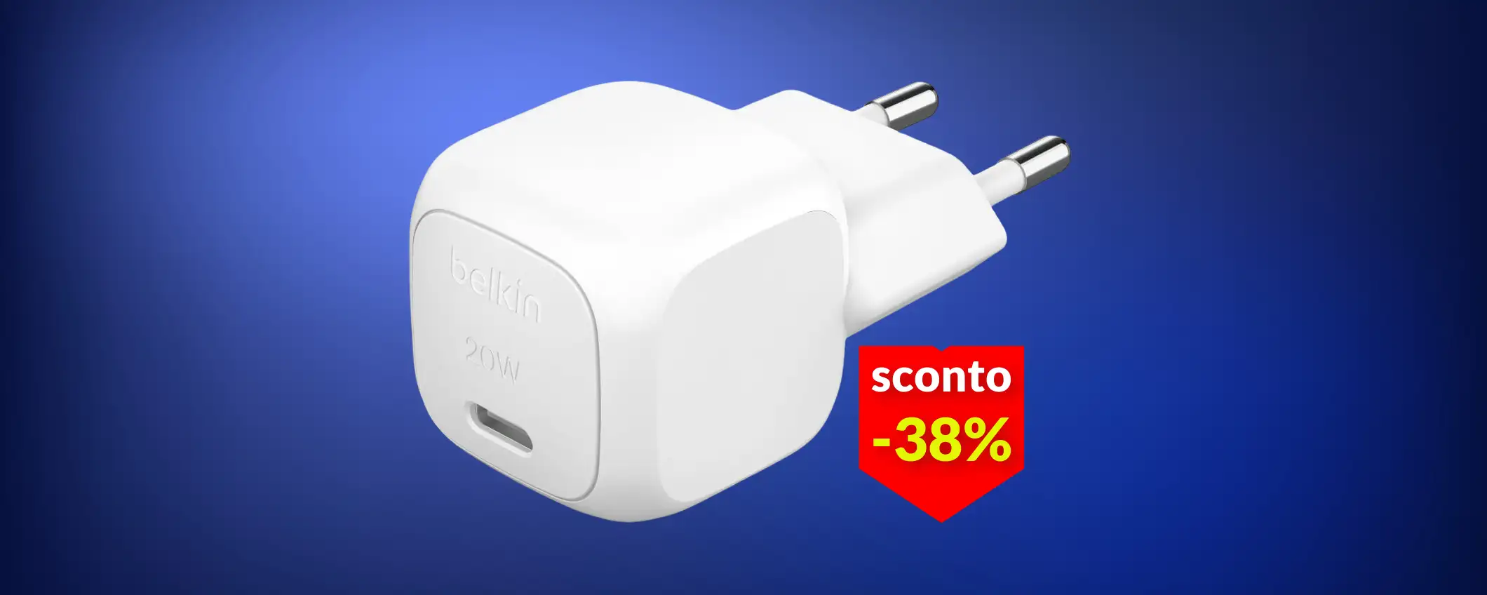 Caricabatteria veloce per iPhone e Android: la qualità di Belkin a 9€ Caricabatteria veloce per iPhone e Android: la qualità di Belkin a 9€