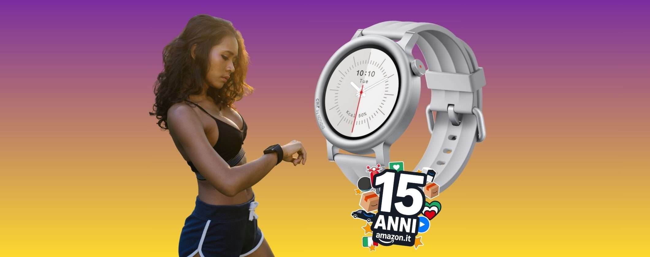 CMF Watch 3 Pro: 13gg di autonomia, GPS, chiamate Bluetooth (-35€) CMF Watch 3 Pro: 13gg di autonomia, GPS, chiamate Bluetooth (-35€)