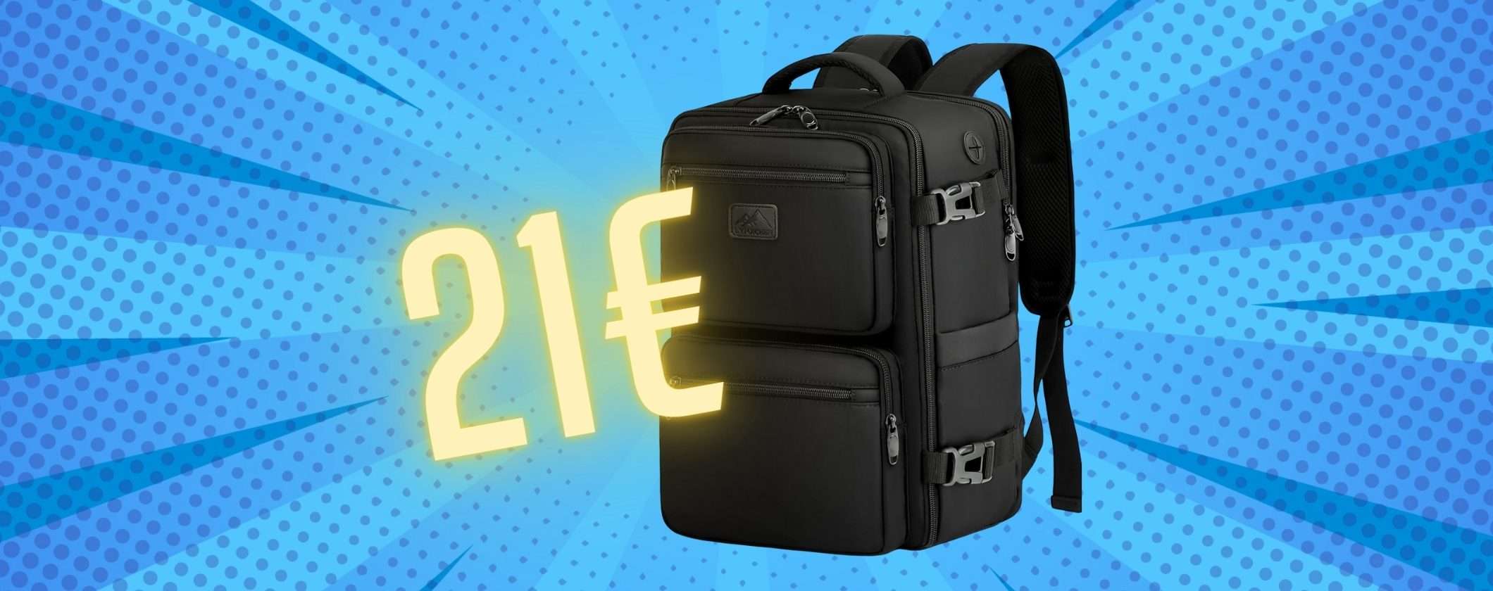 Con uno zaino da 21€ puoi volare gratis su Ryanair, offerta imperdibile