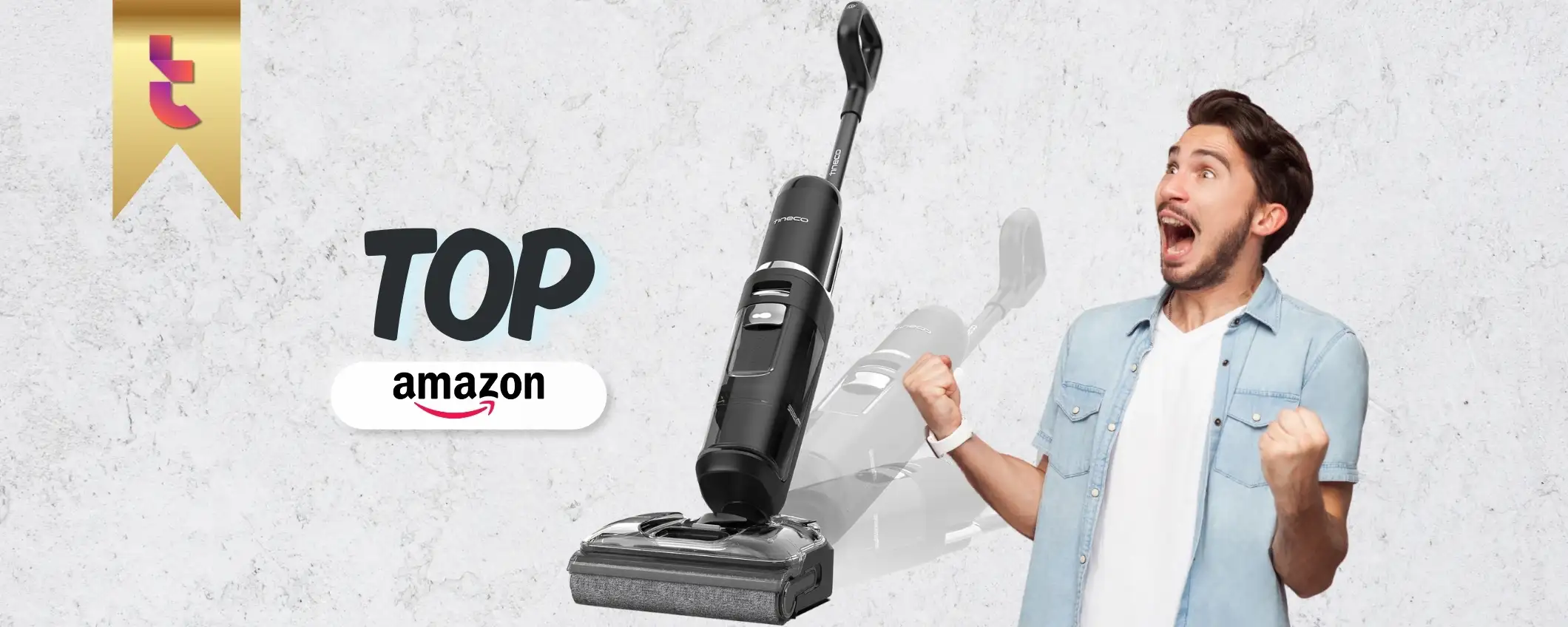 Tineco Floor One S7 Stretch Ultra conviene sempre di più su Amazon Tineco Floor One S7 Stretch Ultra conviene sempre di più su Amazon