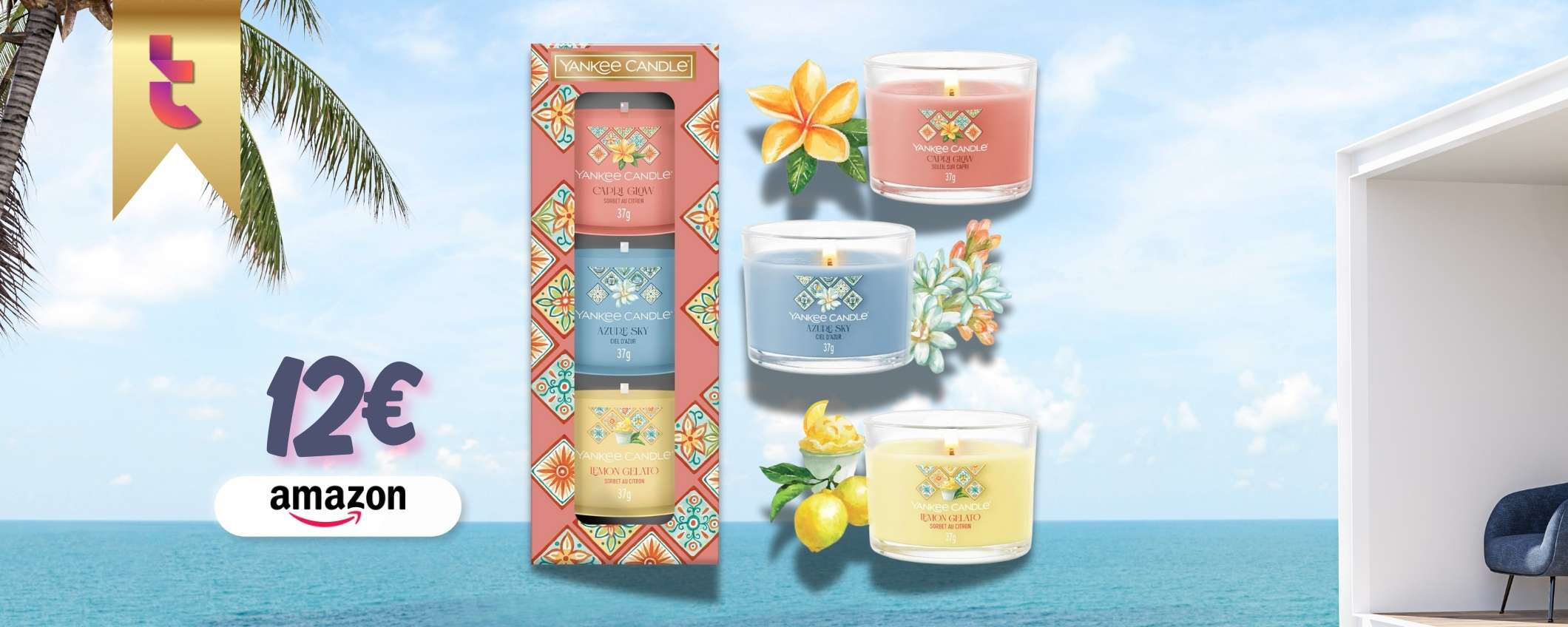 Yankee Candle profumano casa, confezione REGALO a prezzo irrisorio Yankee Candle profumano casa, confezione REGALO a prezzo irrisorio