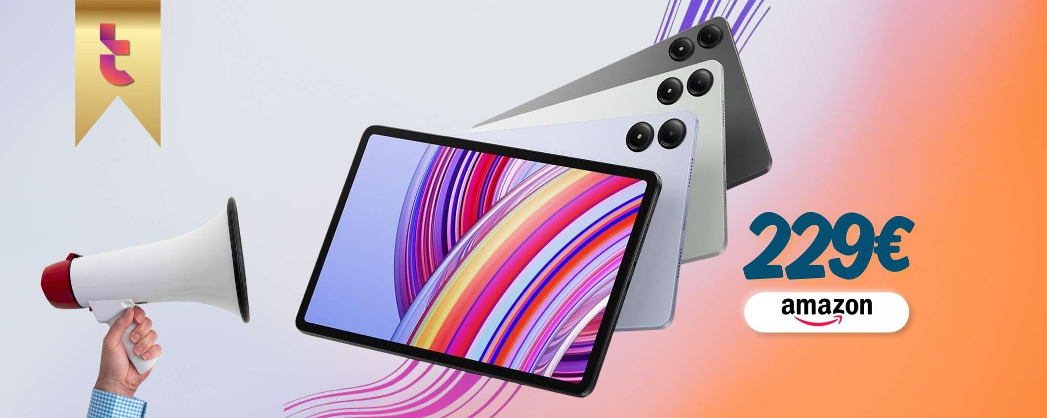 Xiaomi Redmi Pad Pro costa il giusto ora con lo sconto Amazon, tablet TOP