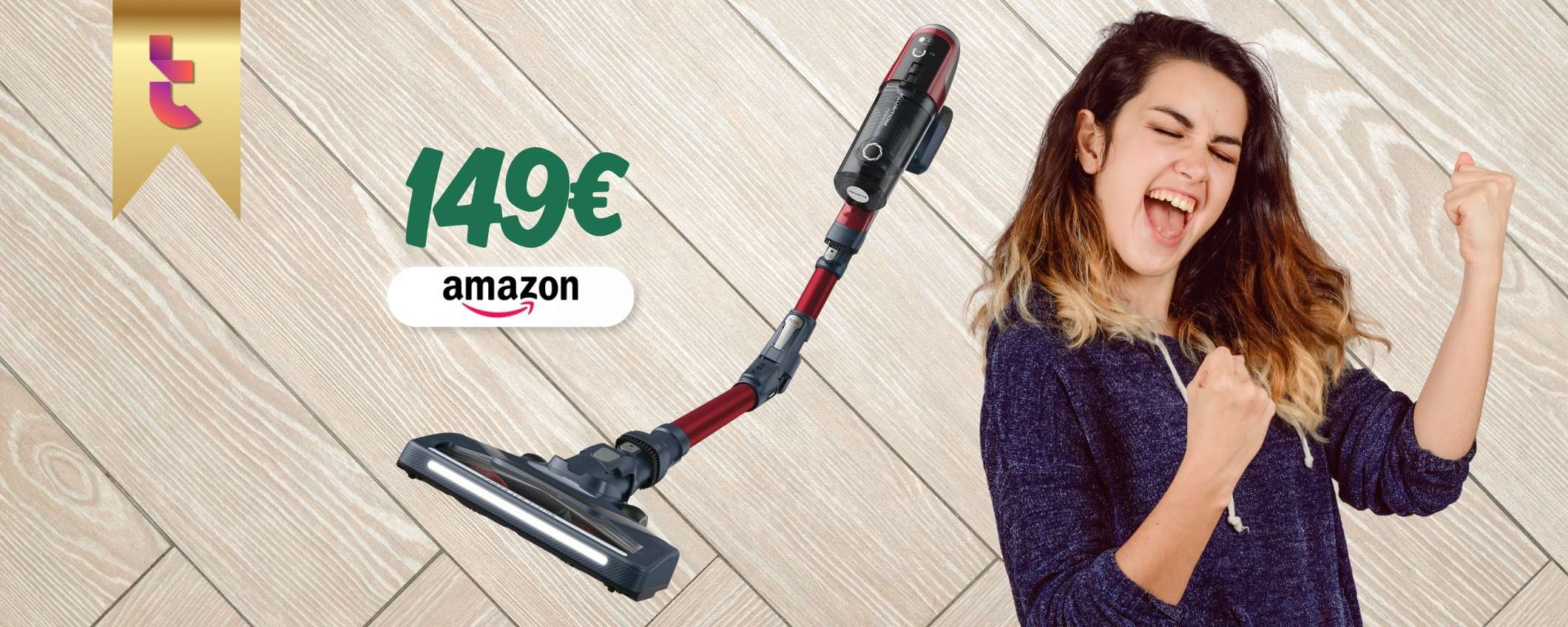 Rowenta X-PERT 6.60 Smart è l'aspirapolvere che si piega al posto tuo Rowenta X-PERT 6.60 Smart è l'aspirapolvere che si piega al posto tuo