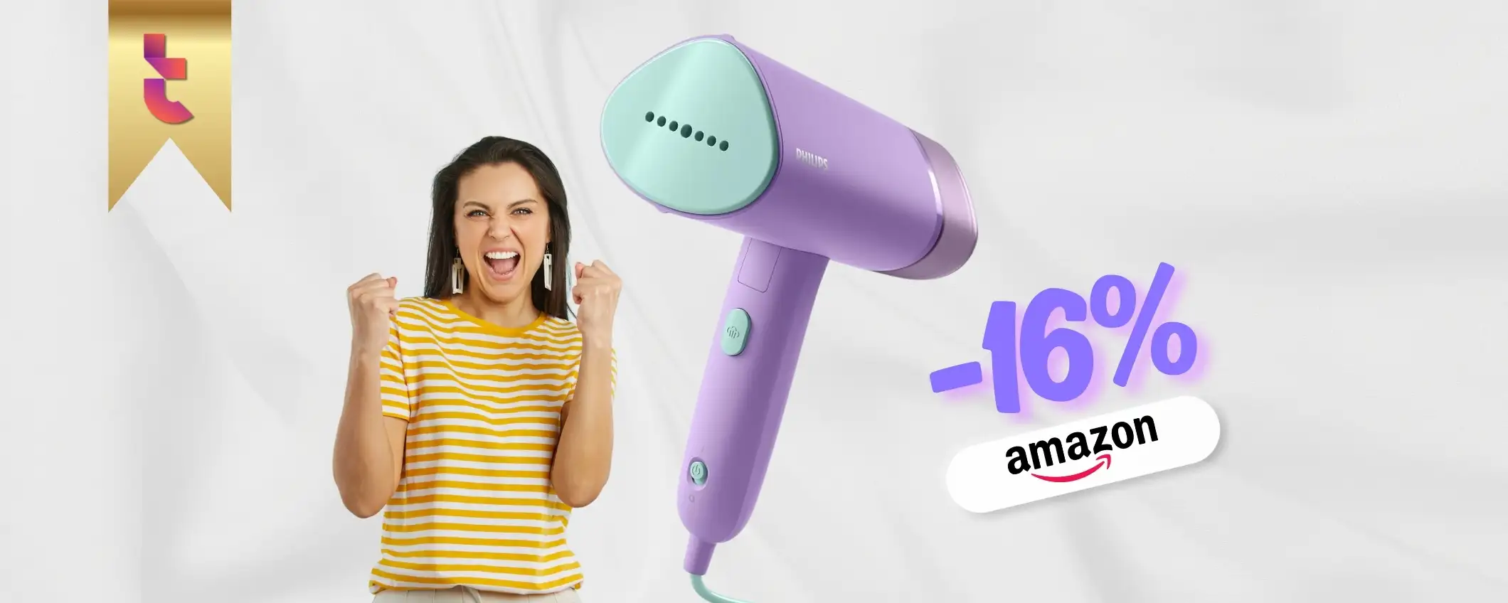 Philips Streamer è il sistema più semplice che esista per stirare (in sconto) Philips Streamer è il sistema più semplice che esista per stirare (in sconto)