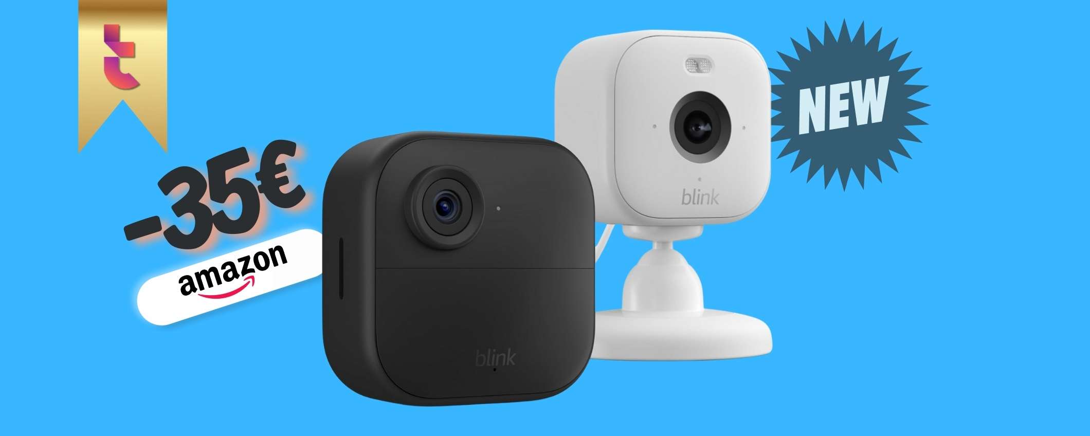 NUOVA Blink Outdoor 4: la scegli e ottieni anche Mini 2 con uno sconto di 35€ NUOVA Blink Outdoor 4: la scegli e ottieni anche Mini 2 con uno sconto di 35€