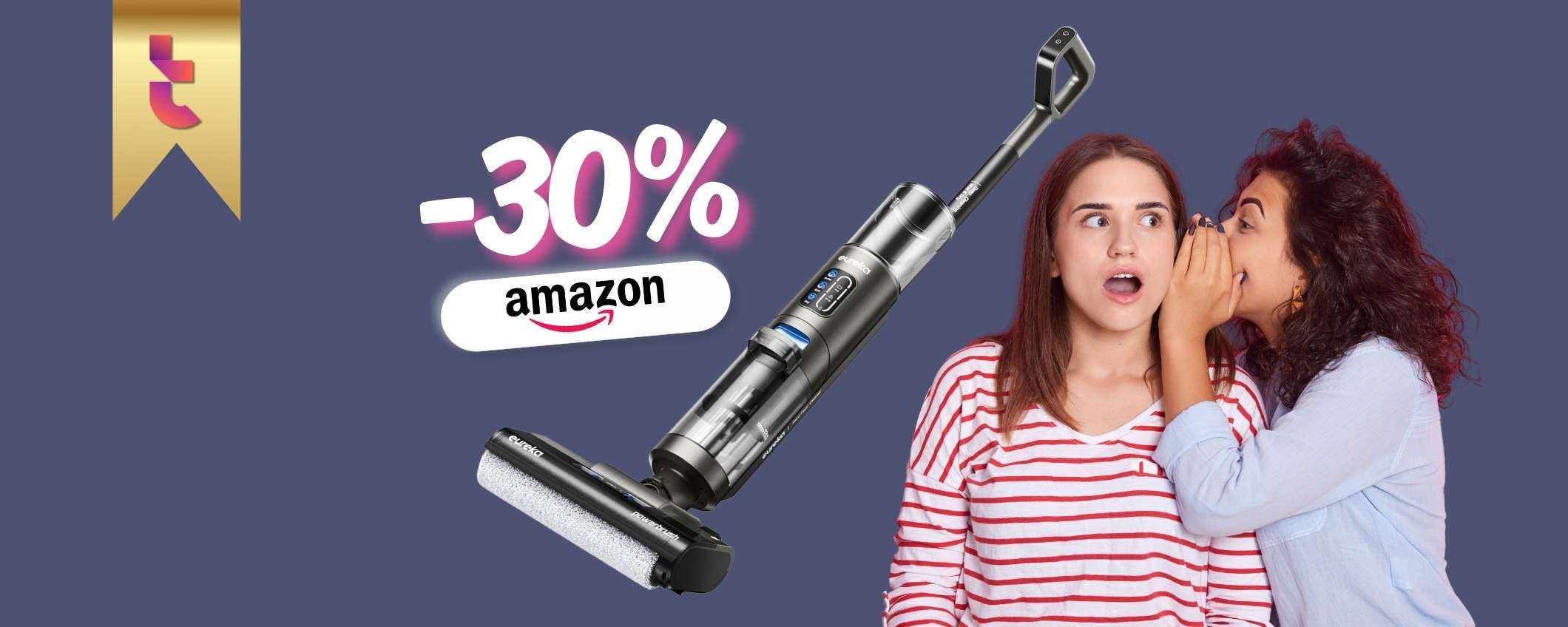 Eureka Rapidwash NEW430: pulizia facile, senza fatica e profonda (-30%)