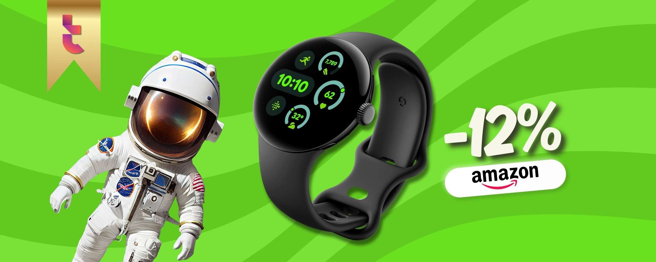 Design sci-fi per Google Pixel Watch 3 con funzioni spaziali a prezzo mini Design sci-fi per Google Pixel Watch 3 con funzioni spaziali a prezzo mini