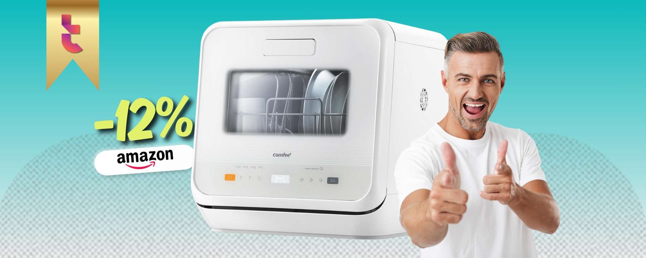 Cucina piccola? Non rinunciare alla Mini Lavastoviglie senza installazione Cucina piccola? Non rinunciare alla Mini Lavastoviglie senza installazione