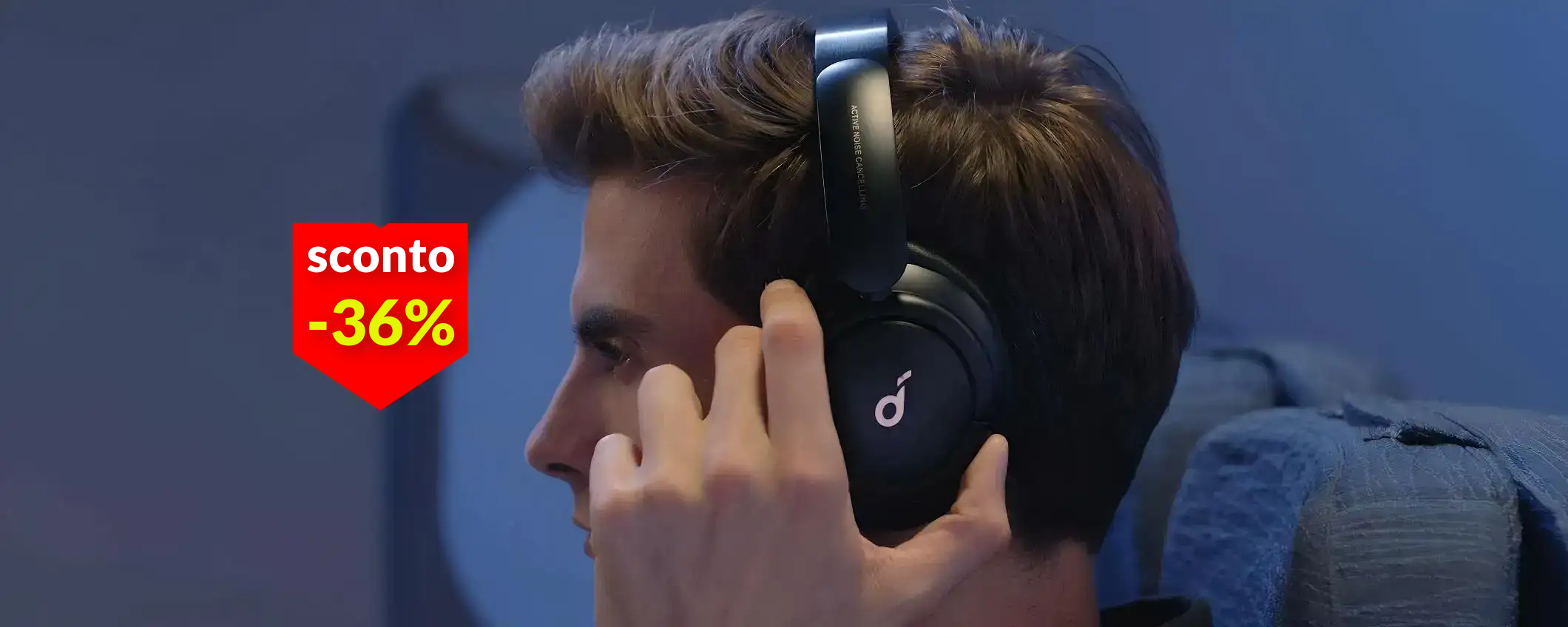 Cuffie Bluetooth a poco più di 50€: cancellano il rumore e durano fino a 60h Cuffie Bluetooth a poco più di 50€: cancellano il rumore e durano fino a 60h