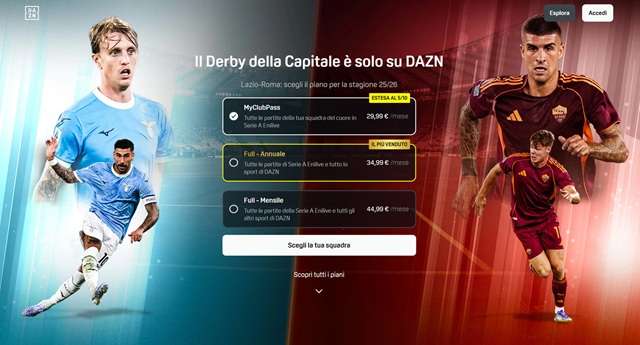 dazn piani