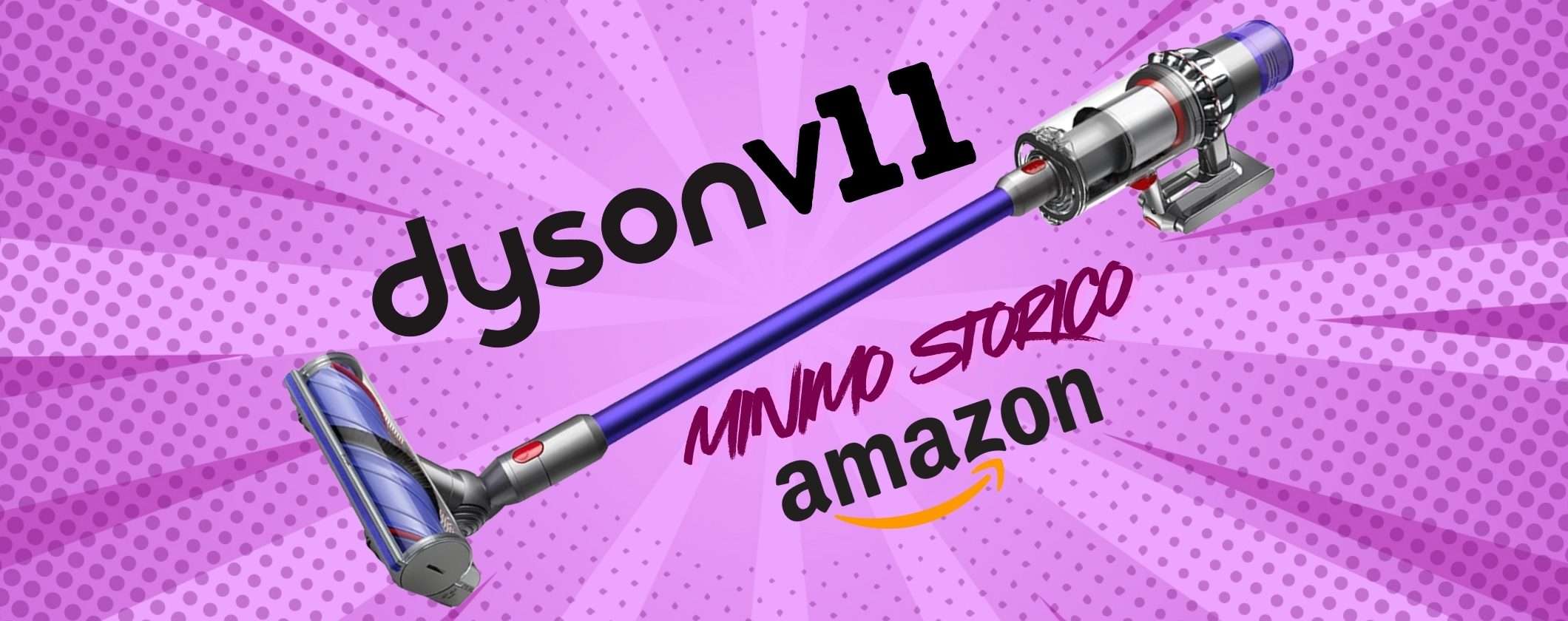 Dyson V11 Advanced: la migliore scopa elettrica al minimo storico Amazon