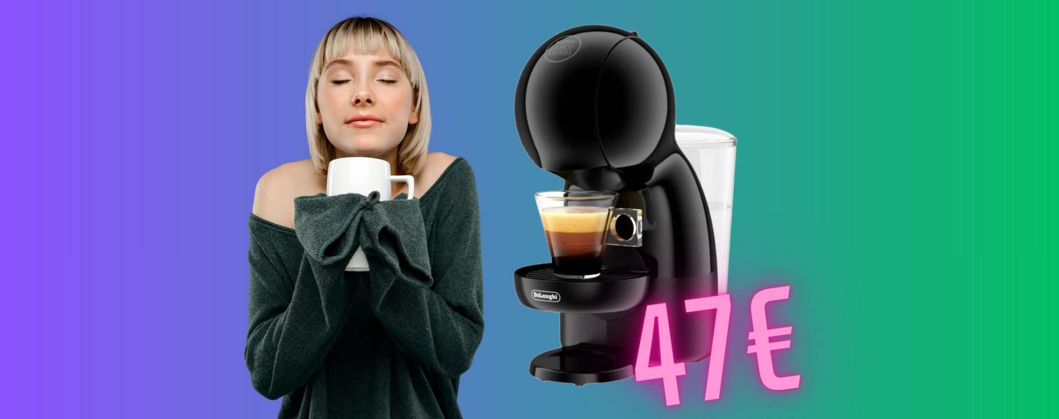Espresso buono come al bar? De’Longhi Piccolo Xs è la risposta giusta (47€)