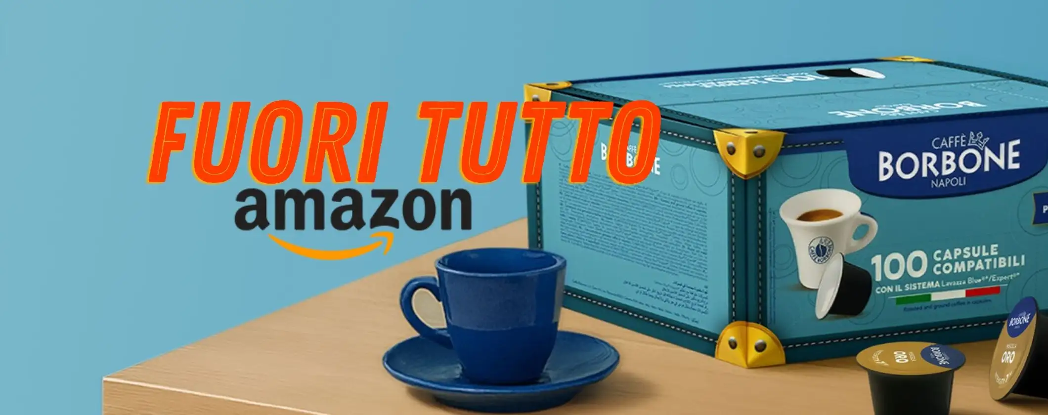 Fuoritutto su Cialde e Capsule Caffè Borbone su Amazon Fuoritutto su Cialde e Capsule Caffè Borbone su Amazon