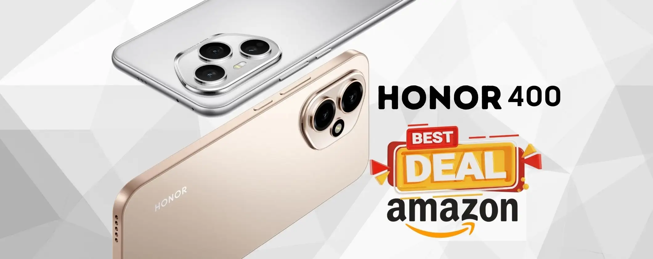 HONOR 400 Lite da 256GB con il coupon Amazon ancora più conveniente