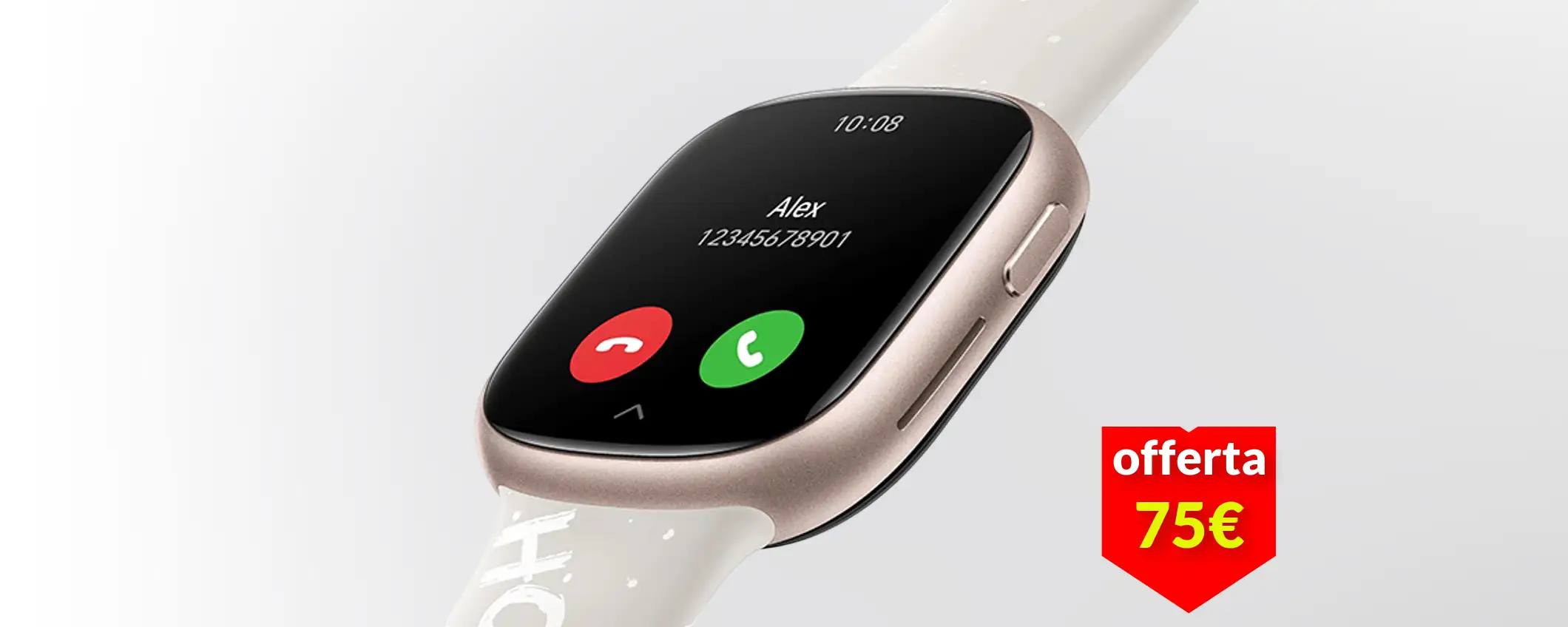 Bastano 75€ per Honor Watch 4: dura 2 settimane e ti fa anche telefonare
