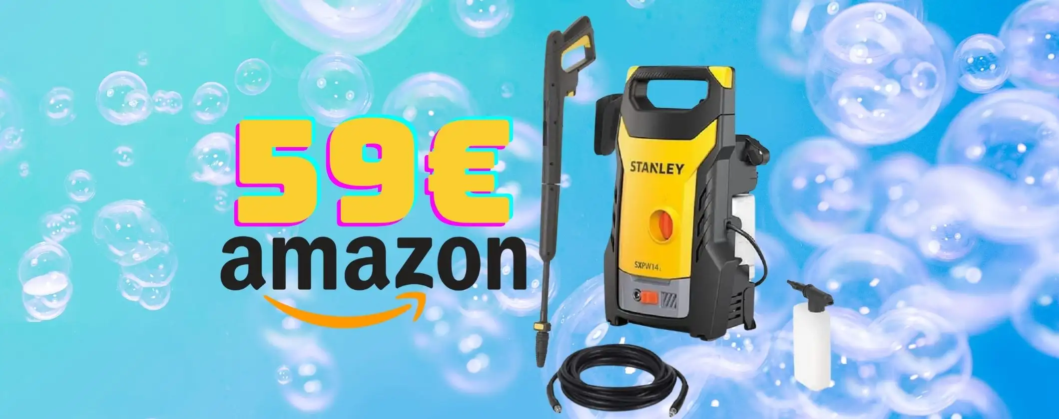 Idropulitrice ad alta pressione versatile ed economica (offerta a tempo) Idropulitrice ad alta pressione versatile ed economica (offerta a tempo)
