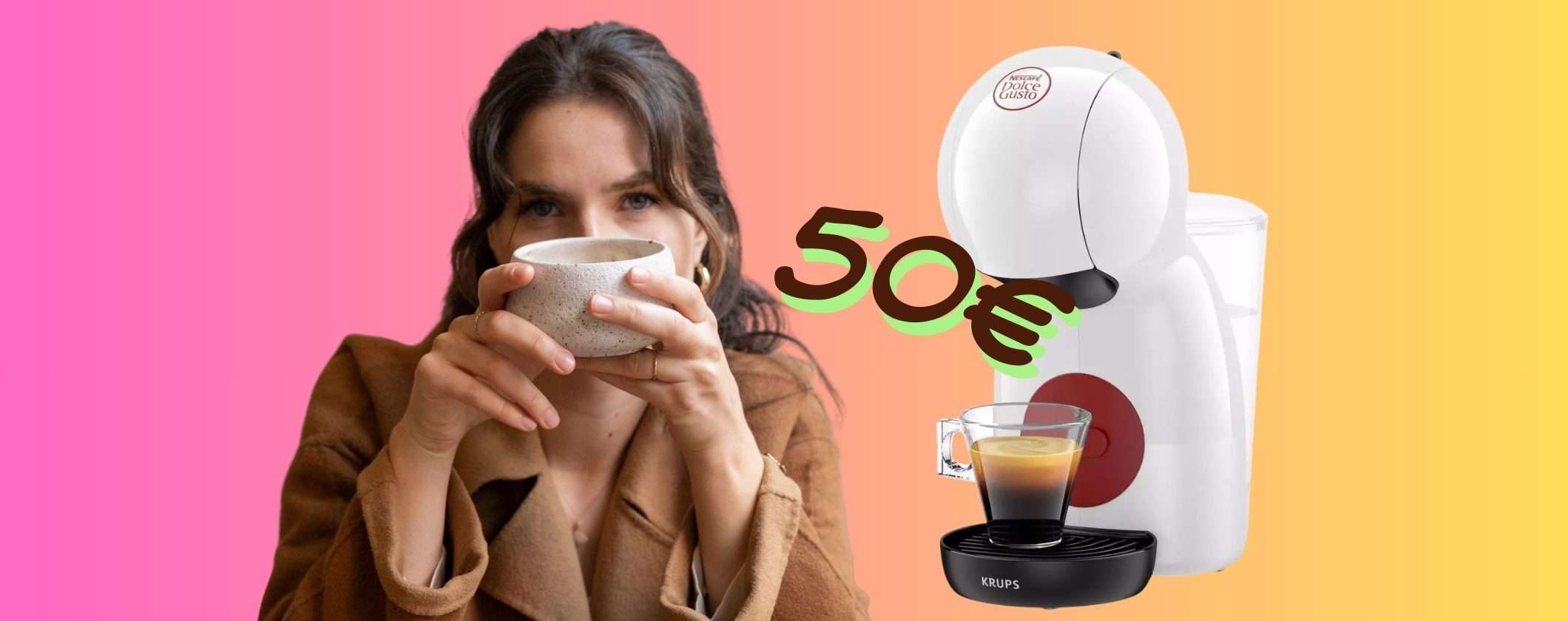 Krups Piccolo Xs: solo 50€ per la mitica macchina per espresso buonissimo
