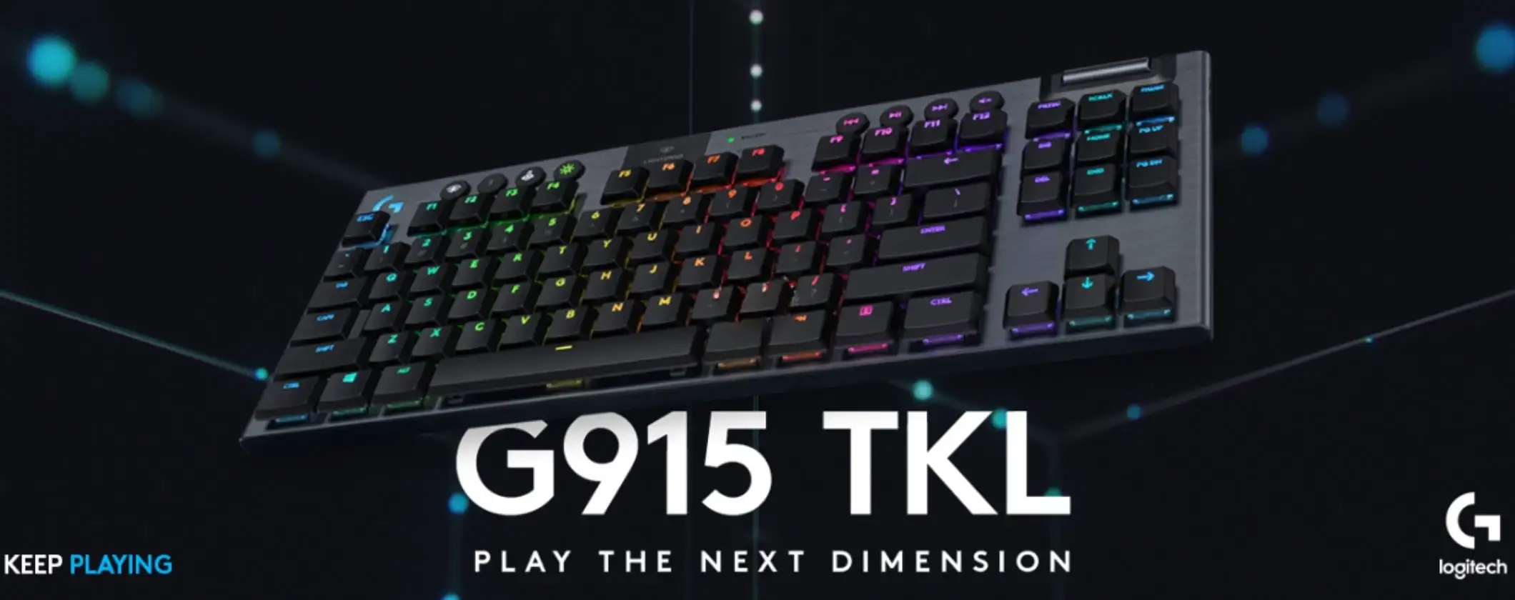Logitech G915 LIGHTSPEED: tastiera wireless da gaming per non perdere mai Logitech G915 LIGHTSPEED: tastiera wireless da gaming per non perdere mai