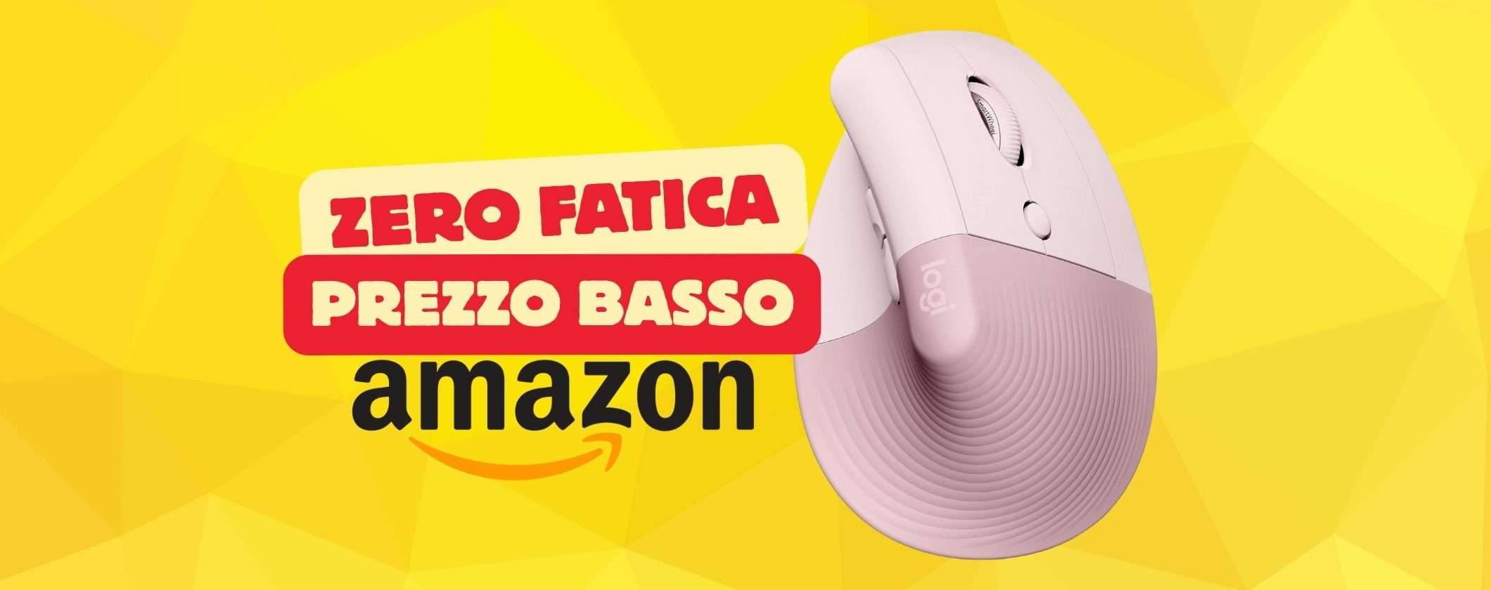 Logitech Lift: il mouse verticale ergonomico che rende tutto meno faticoso Logitech Lift: il mouse verticale ergonomico che rende tutto meno faticoso