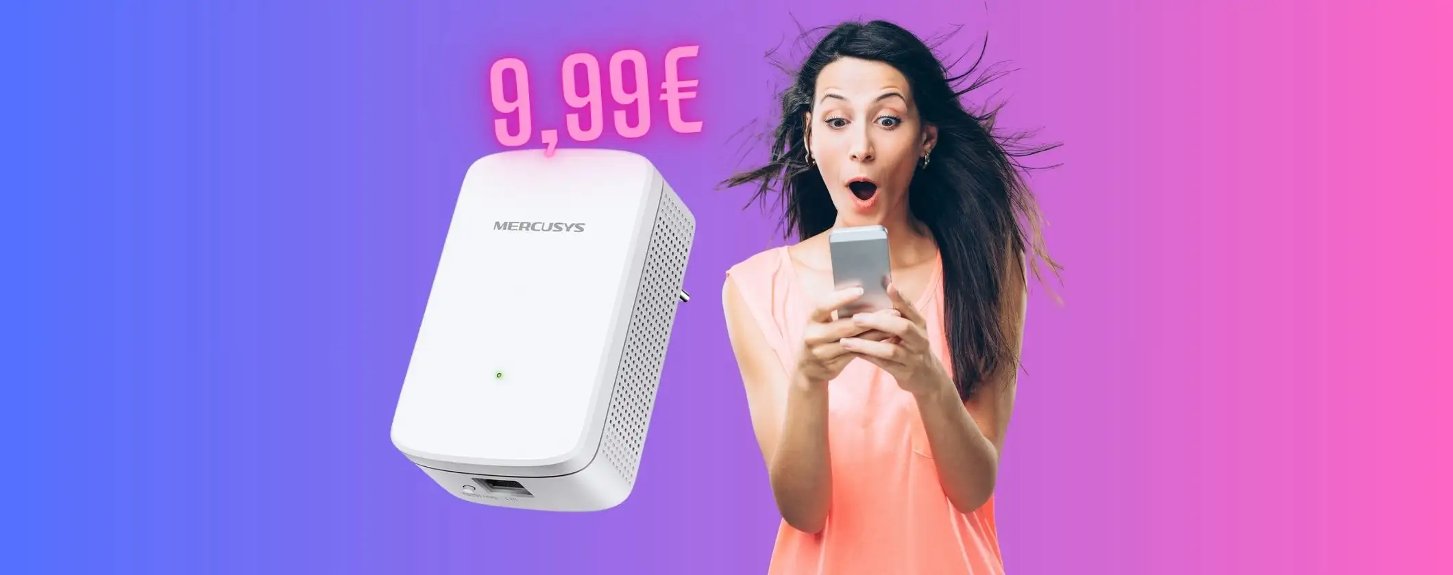 Mercusys TP-Link ME10: il ripetitore wireless che porta la connessione ovunque