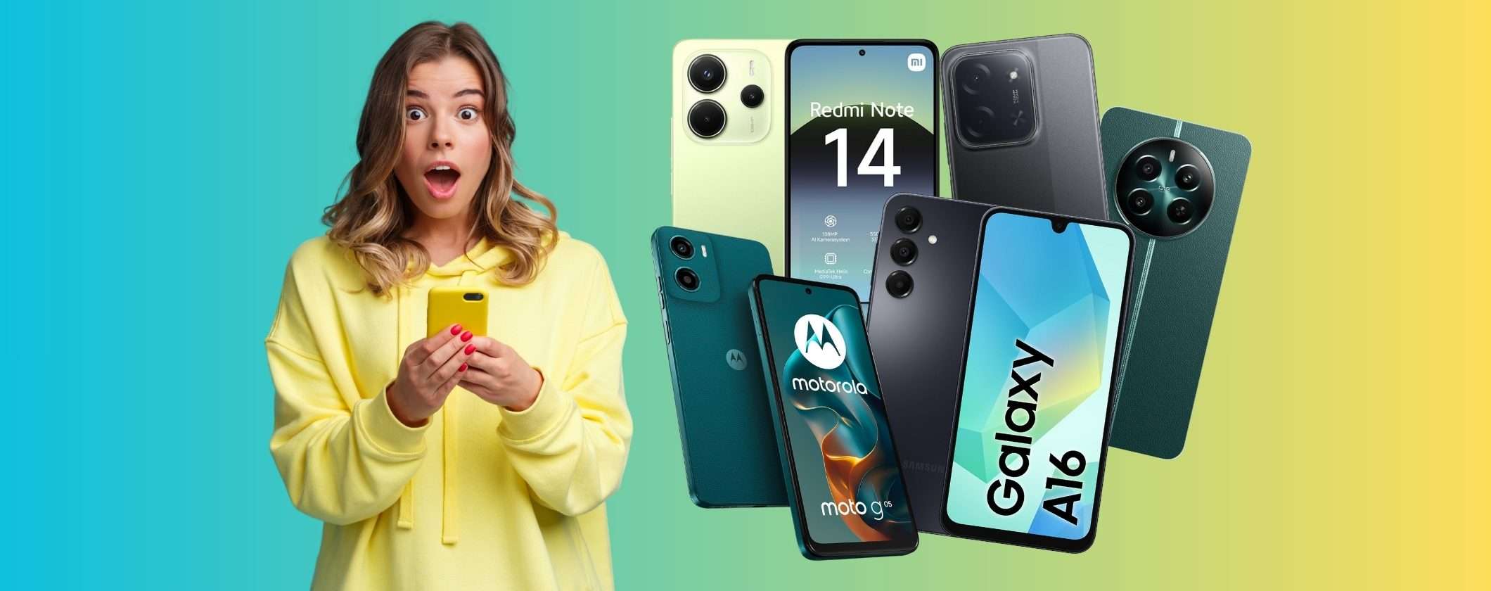 I migliori smartphone a meno di 200€ solo oggi su Amazon I migliori smartphone a meno di 200€ solo oggi su Amazon