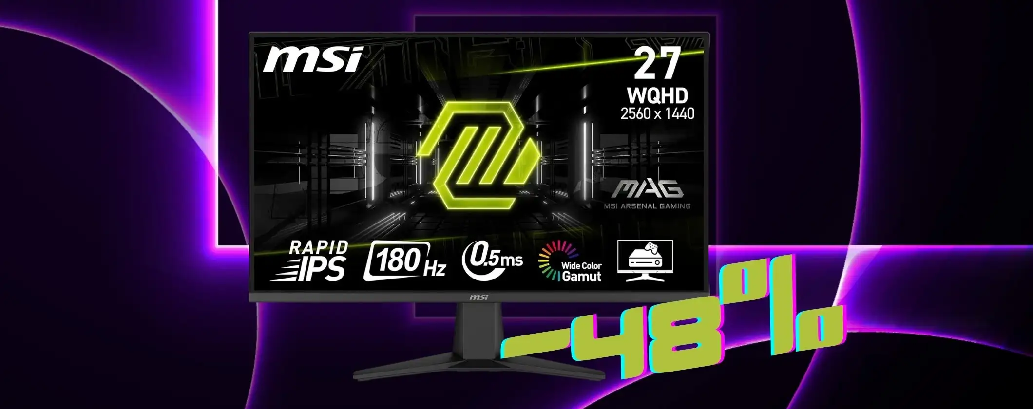 Monitor Gaming MSI da 27