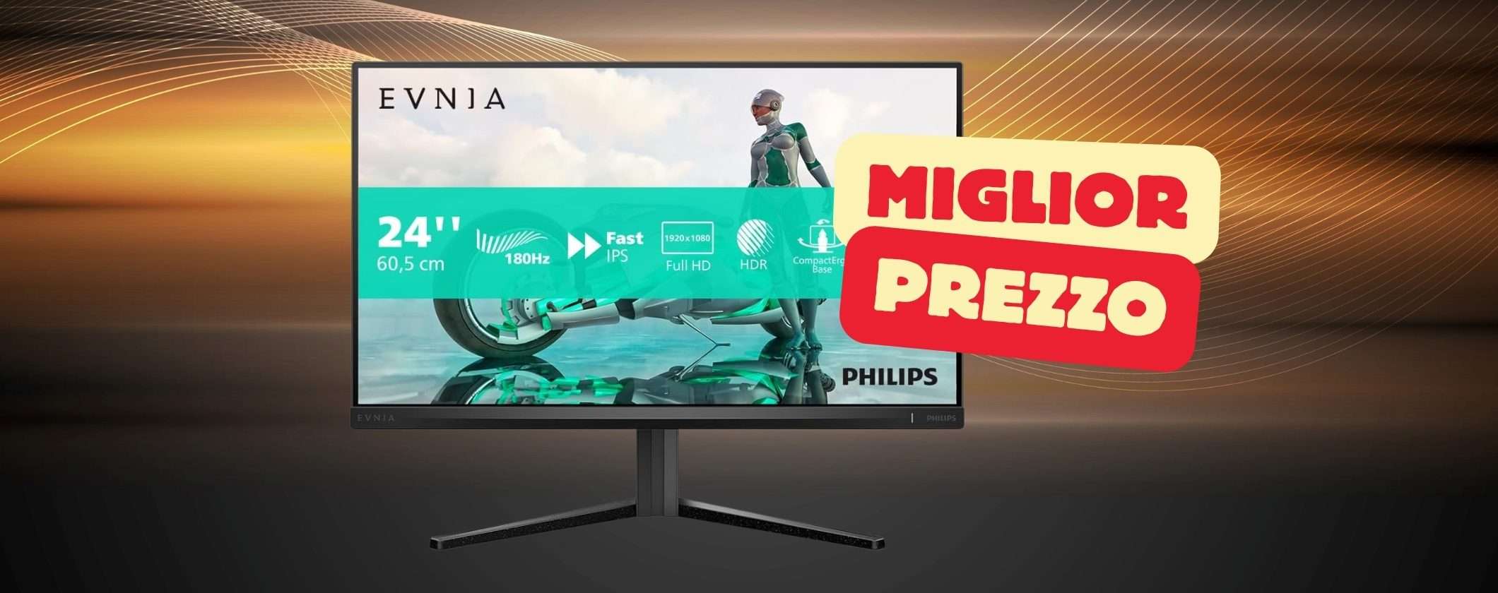 Monitor Philips da 24