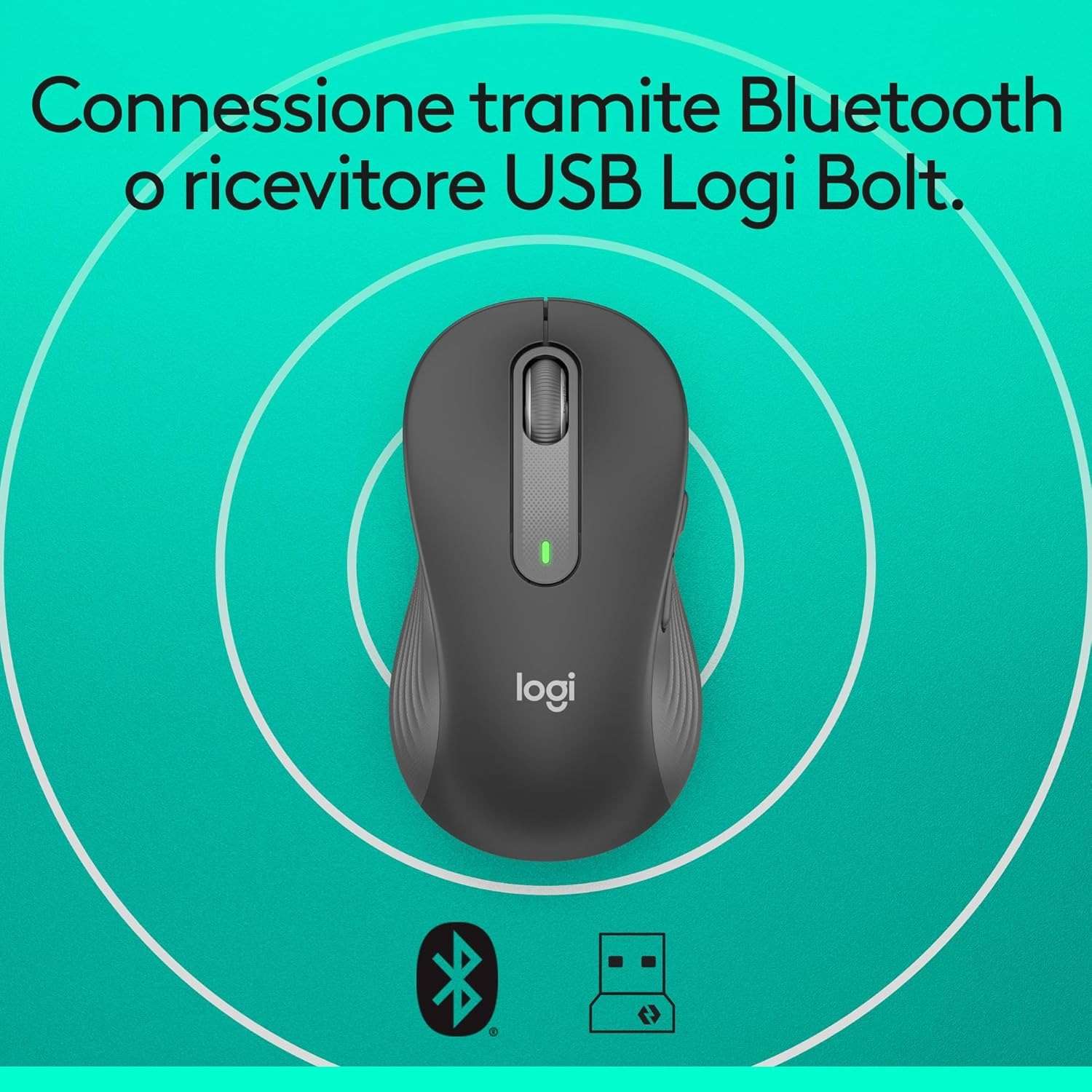 mouse logitech per mancini amazon