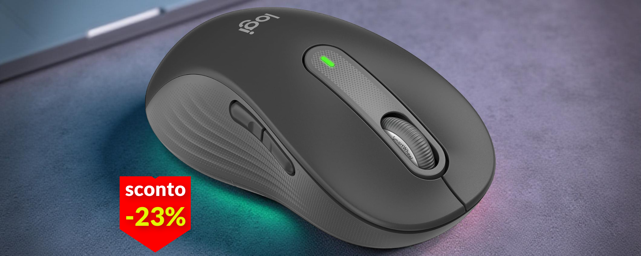 Mouse per mancini a poco più di 40€: Logitech tira fuori un vero gioiellino