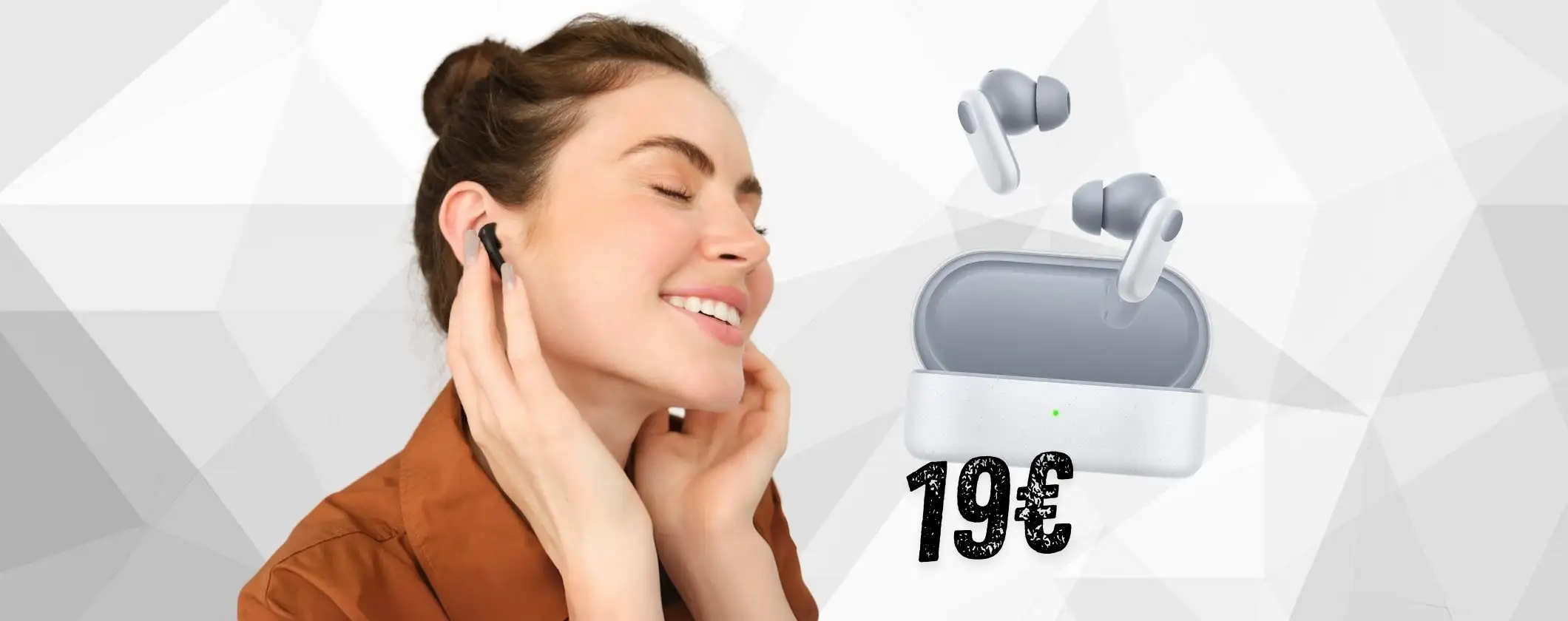 Musica e chiamate a tutto sound con OPPO Enco Buds2 Pro a soli 19€