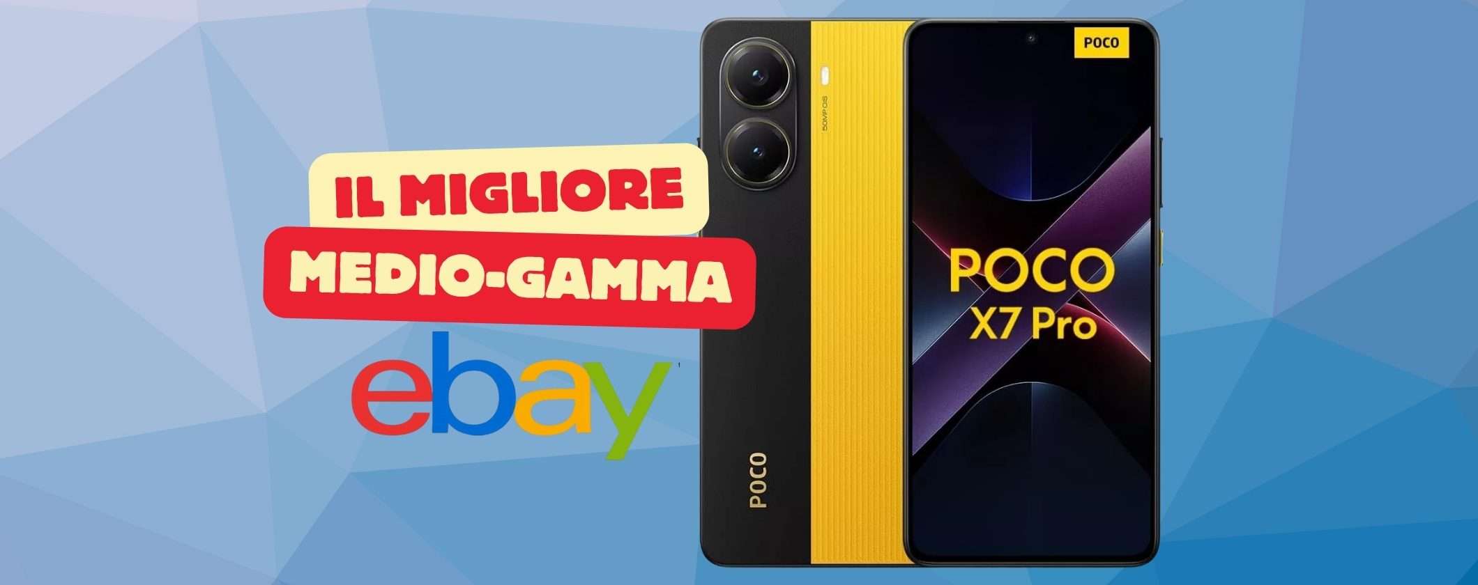 POCO X7 Pro 5G da 512GB a un prezzo bomba: è il medio gamma da acquistare