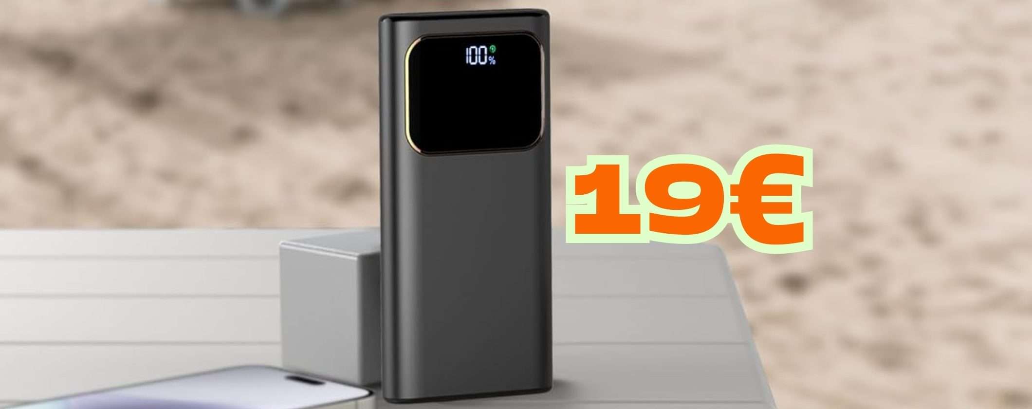 Power Bank da 10000mAh con 3 uscite velocissime oggi tuo a soli 19€ (best buy) Power Bank da 10000mAh con 3 uscite velocissime oggi tuo a soli 19€ (best buy)
