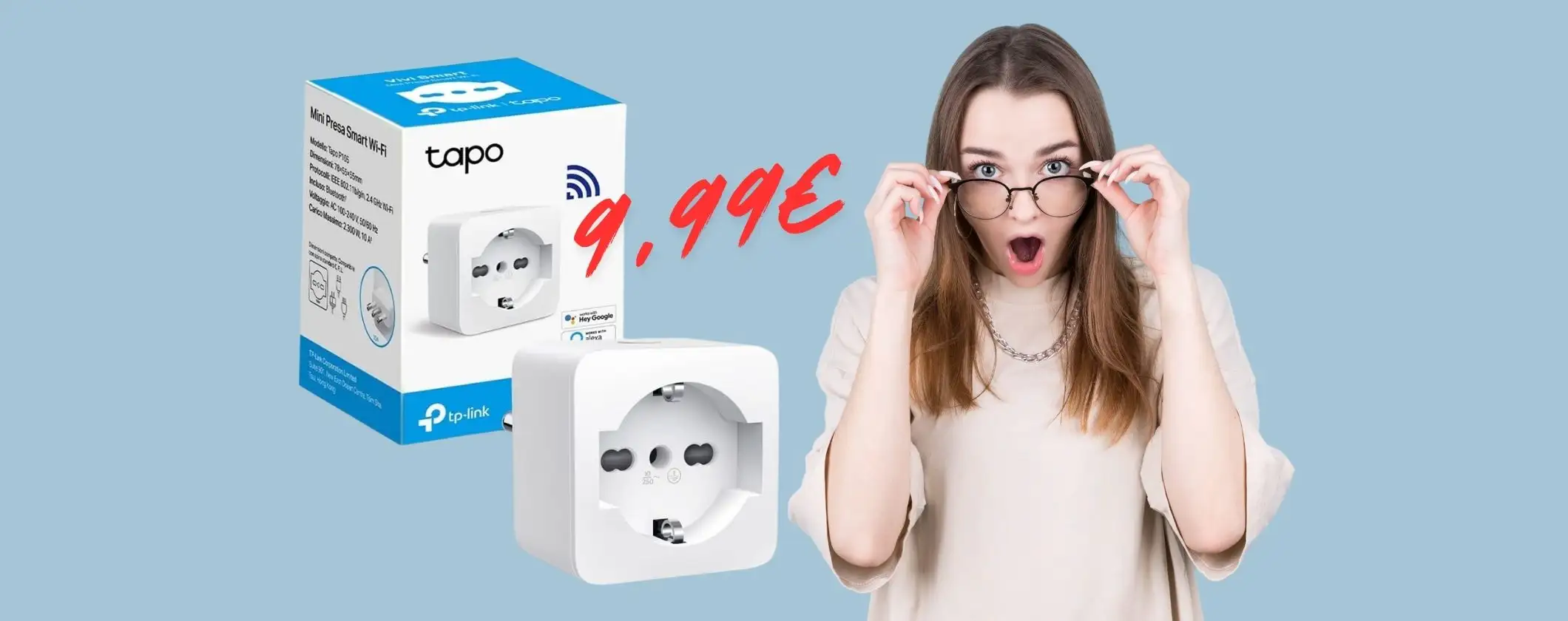 Presa smart Tapo P105 per una casa domotica spendendo solo 9,99€ Presa smart Tapo P105 per una casa domotica spendendo solo 9,99€